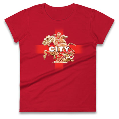 City St George & The Dragon Womens Tee Top