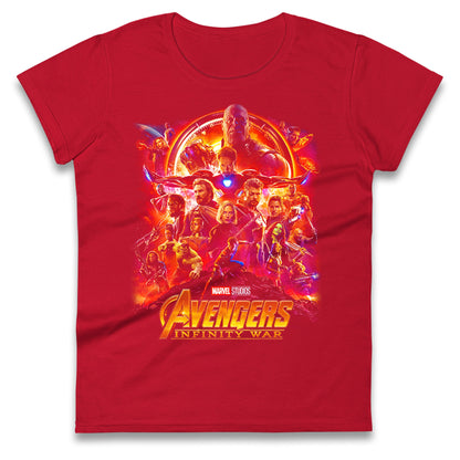 Avengers Infinity War Ladies T Shirt