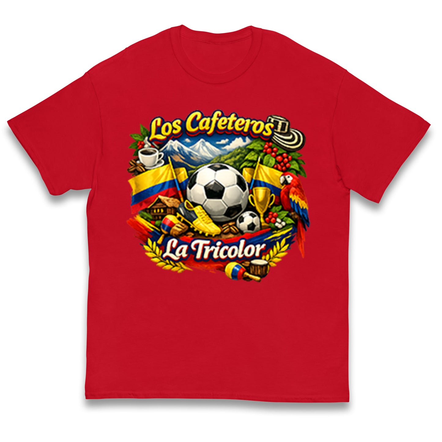 Colombia Football Kids T Shirt