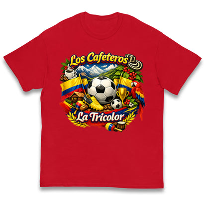 Colombia Football Kids T Shirt