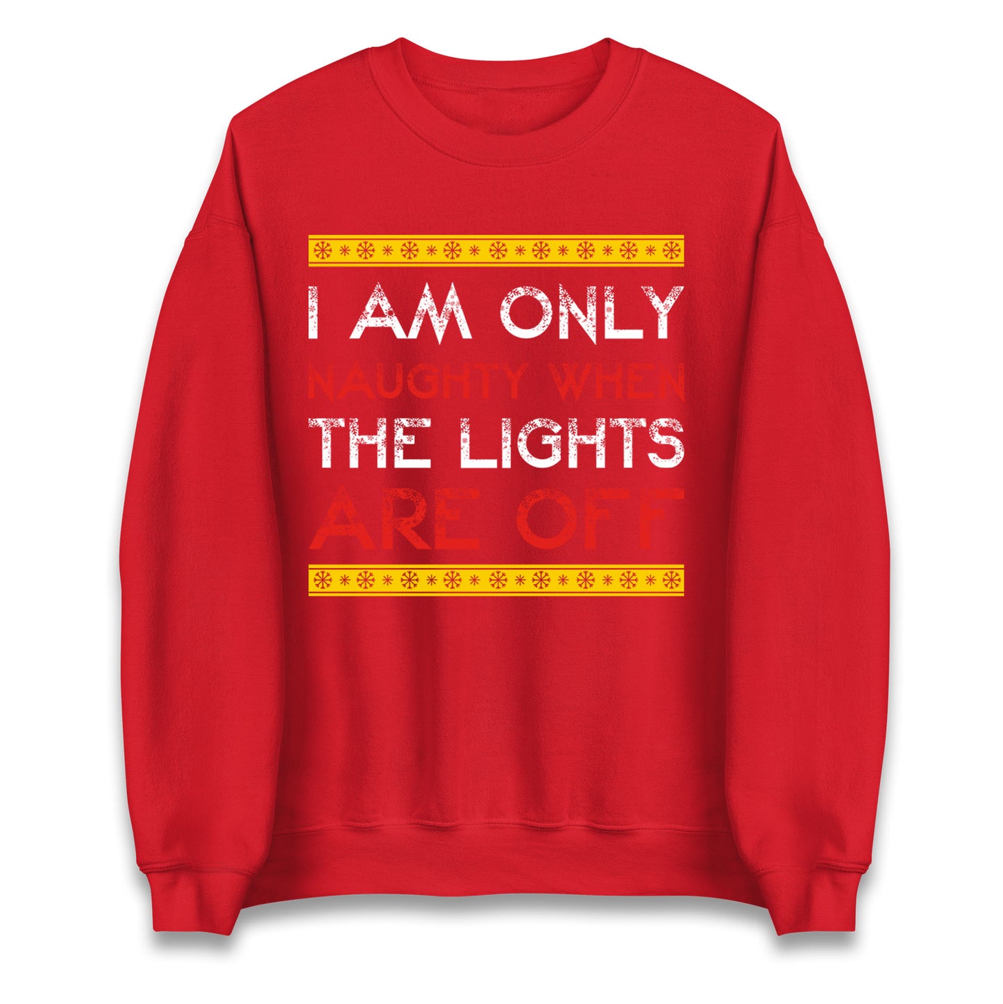 naughty christmas sweatshirt