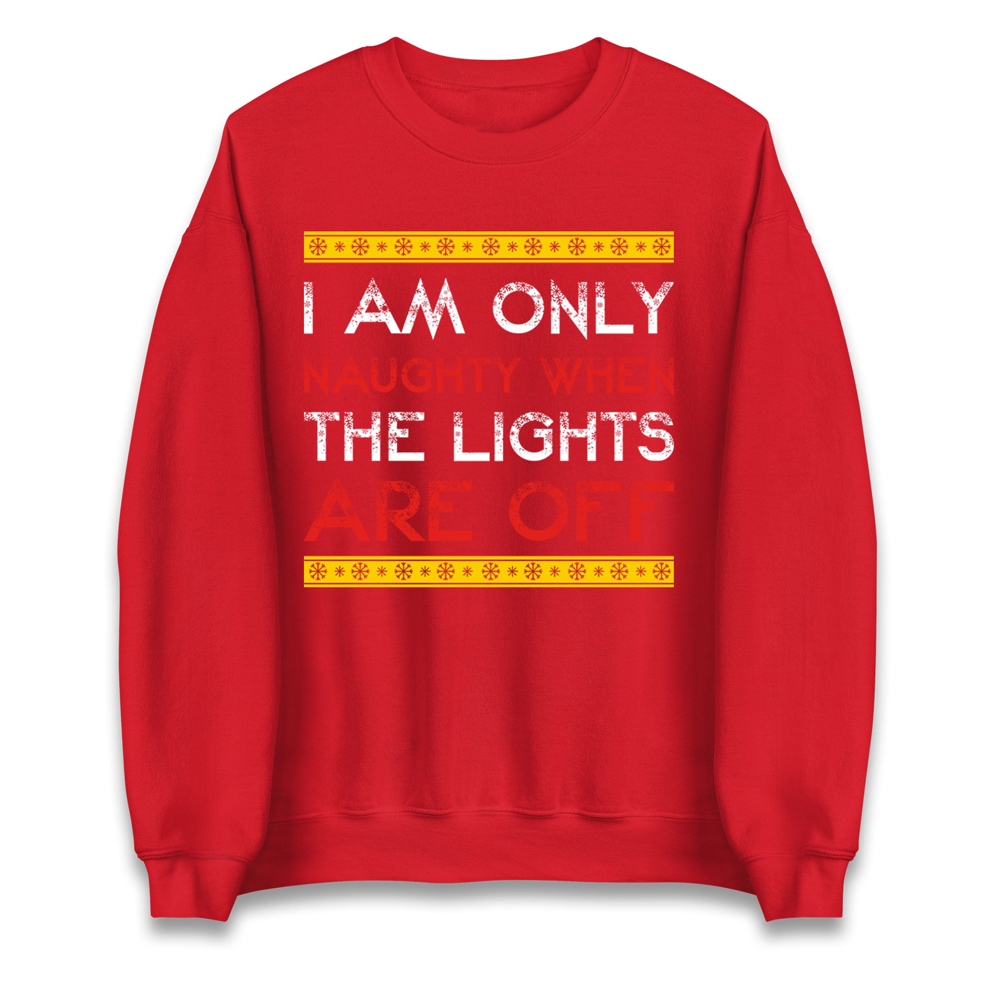 naughty christmas sweatshirt