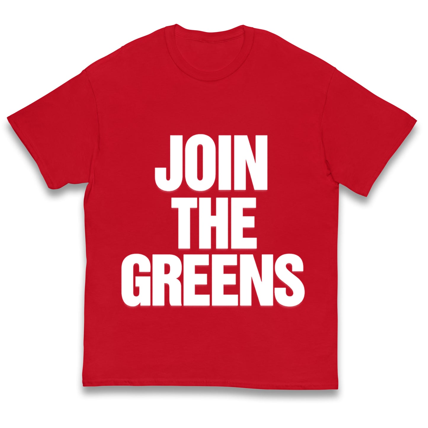 Green Party Join The Greens Kids T Shirt