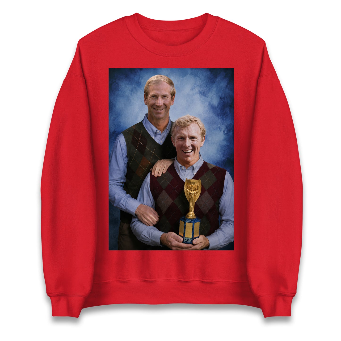 Bobby Moore Bobby Charlton Step Brothers Style England 1966 Jumper