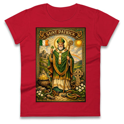 Saint Patrick Ladies T Shirt 