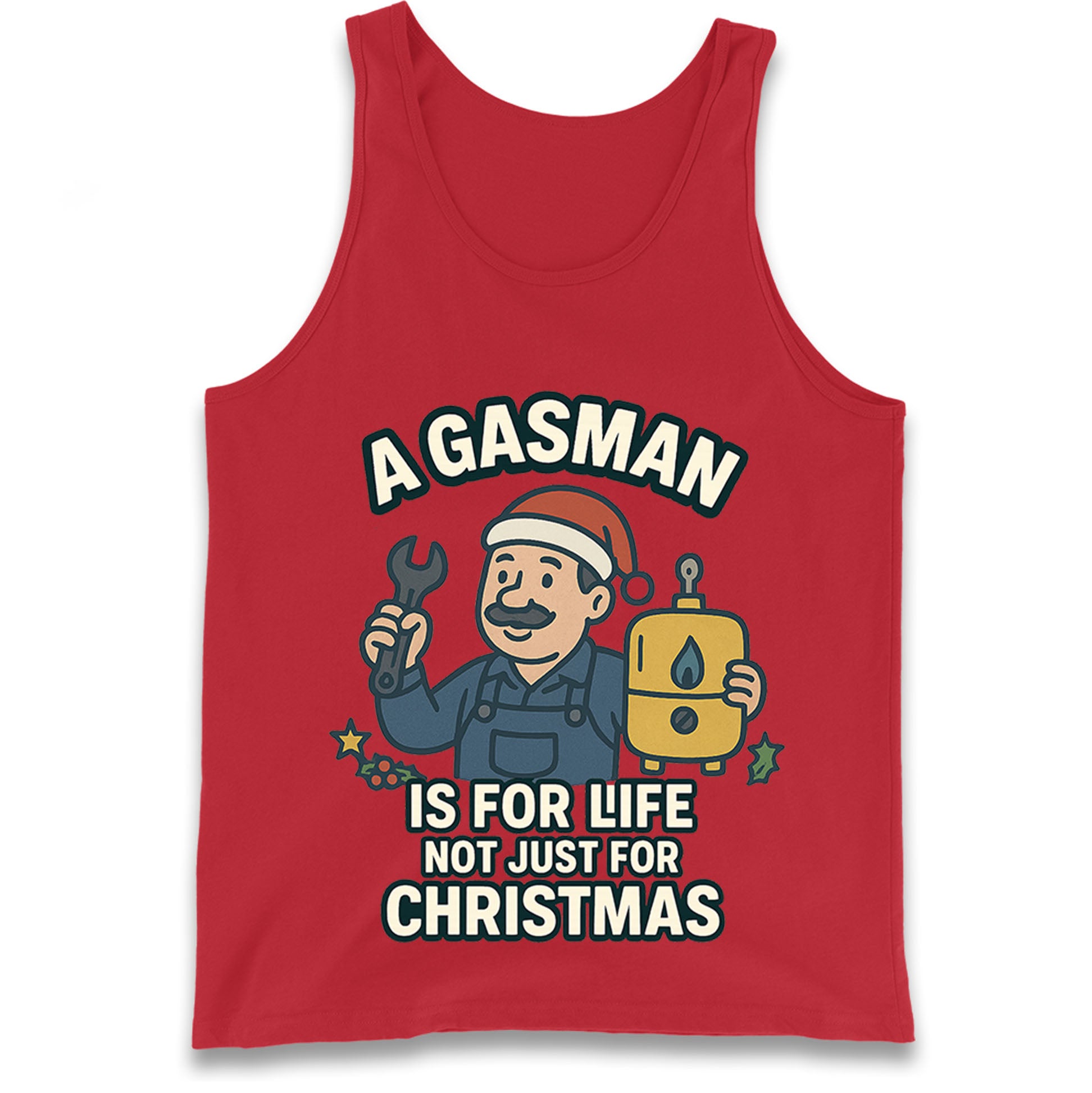 Gasman Christmas Tank Top