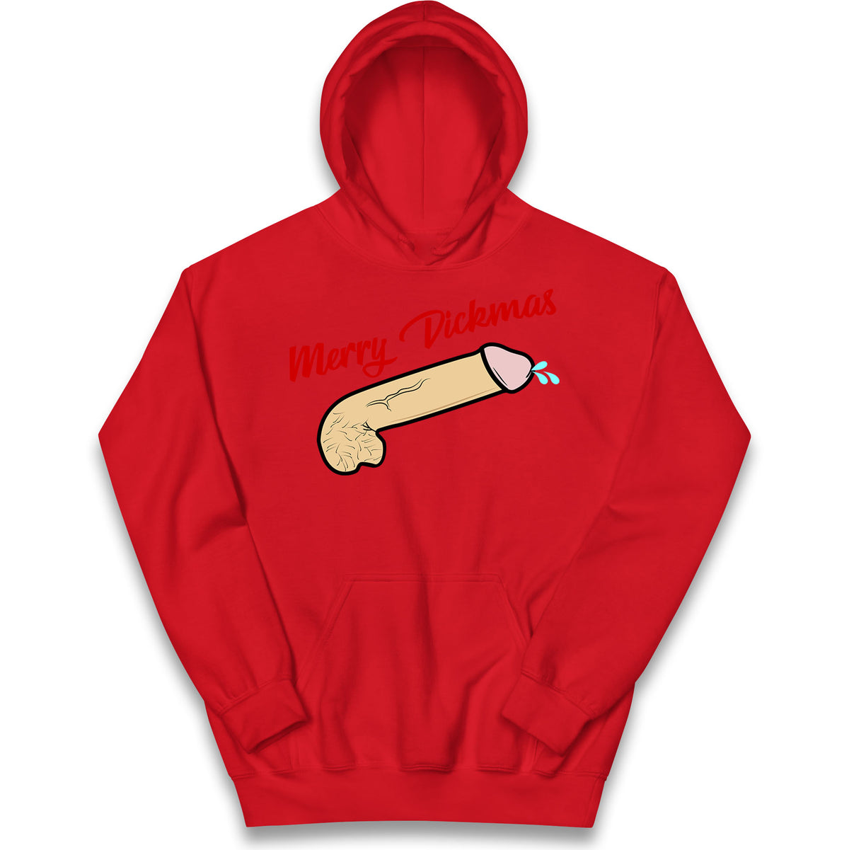 Merry Dickmas Funny Hoodie