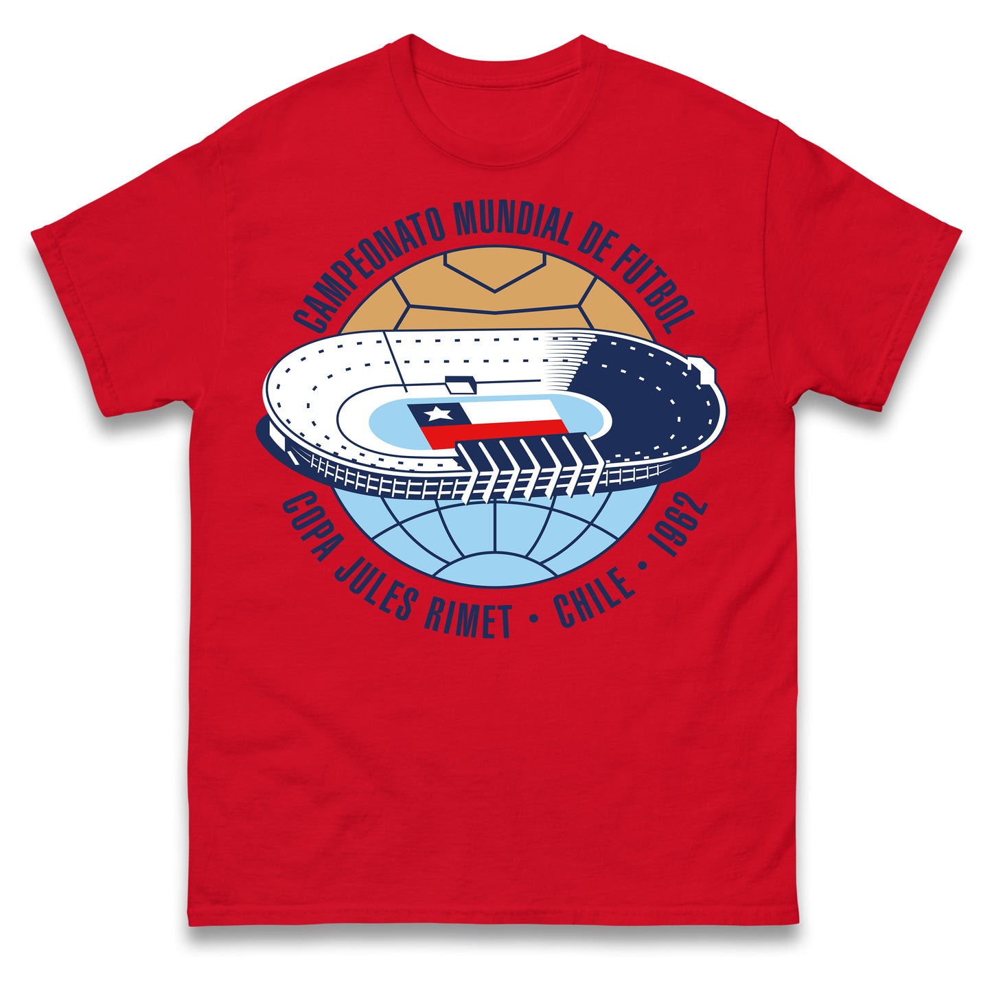 Chile 1962 Retro World Cup T Shirt