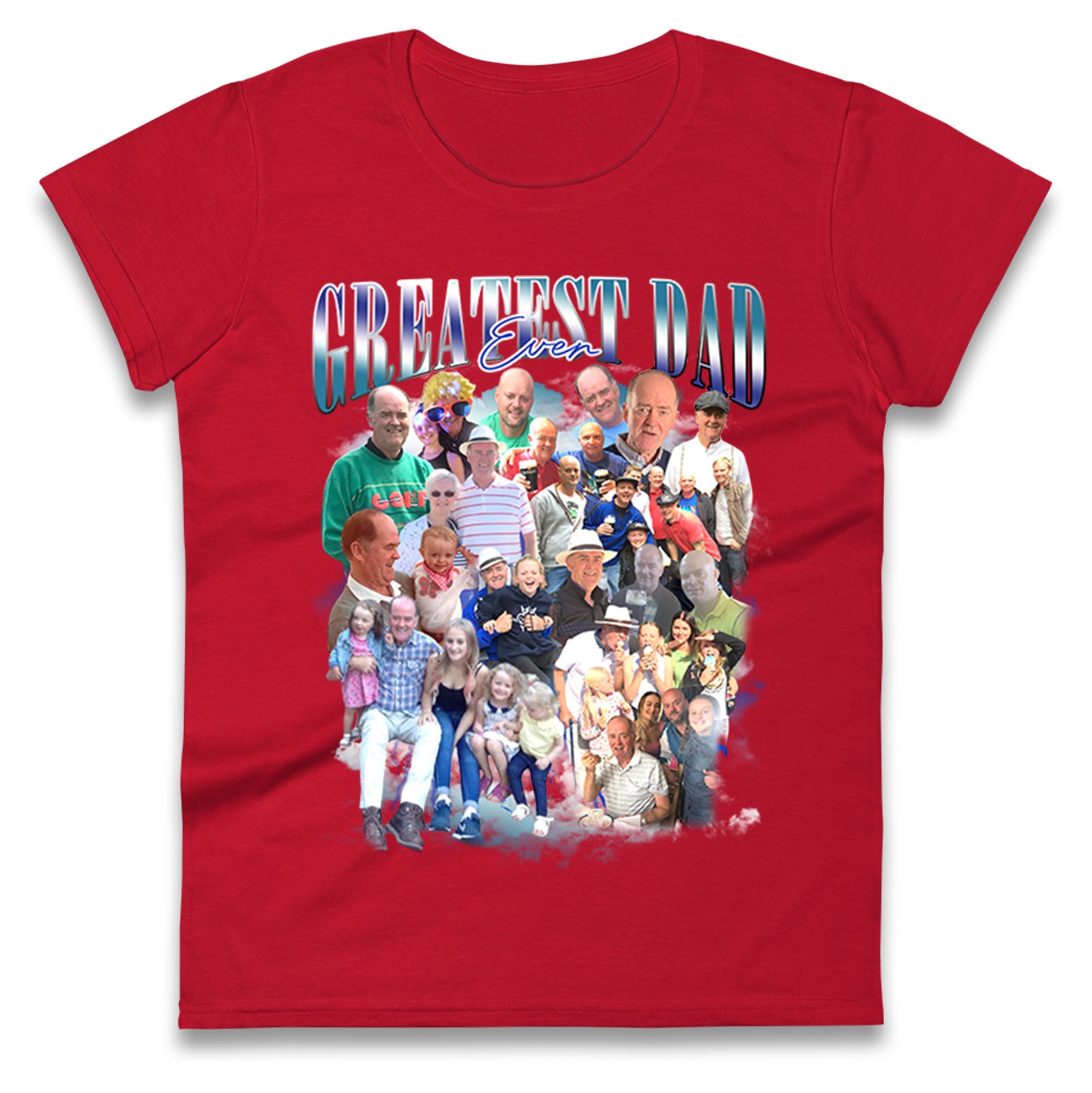 Fathers Day Personalised Ladies T Shirt