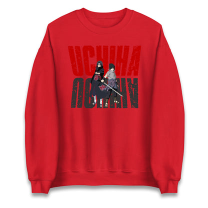 Itachi Uchiha And Sasuke Uchiha Sweatshirt