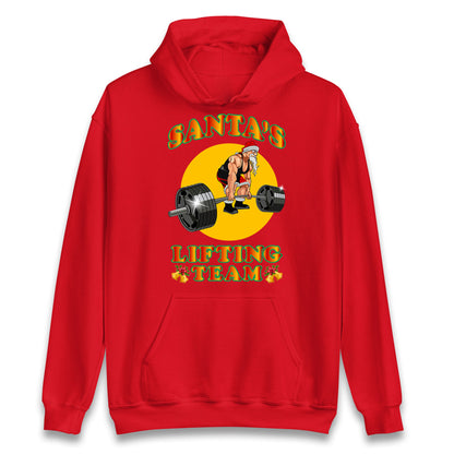 bodybuilding gym christmas hoodie
