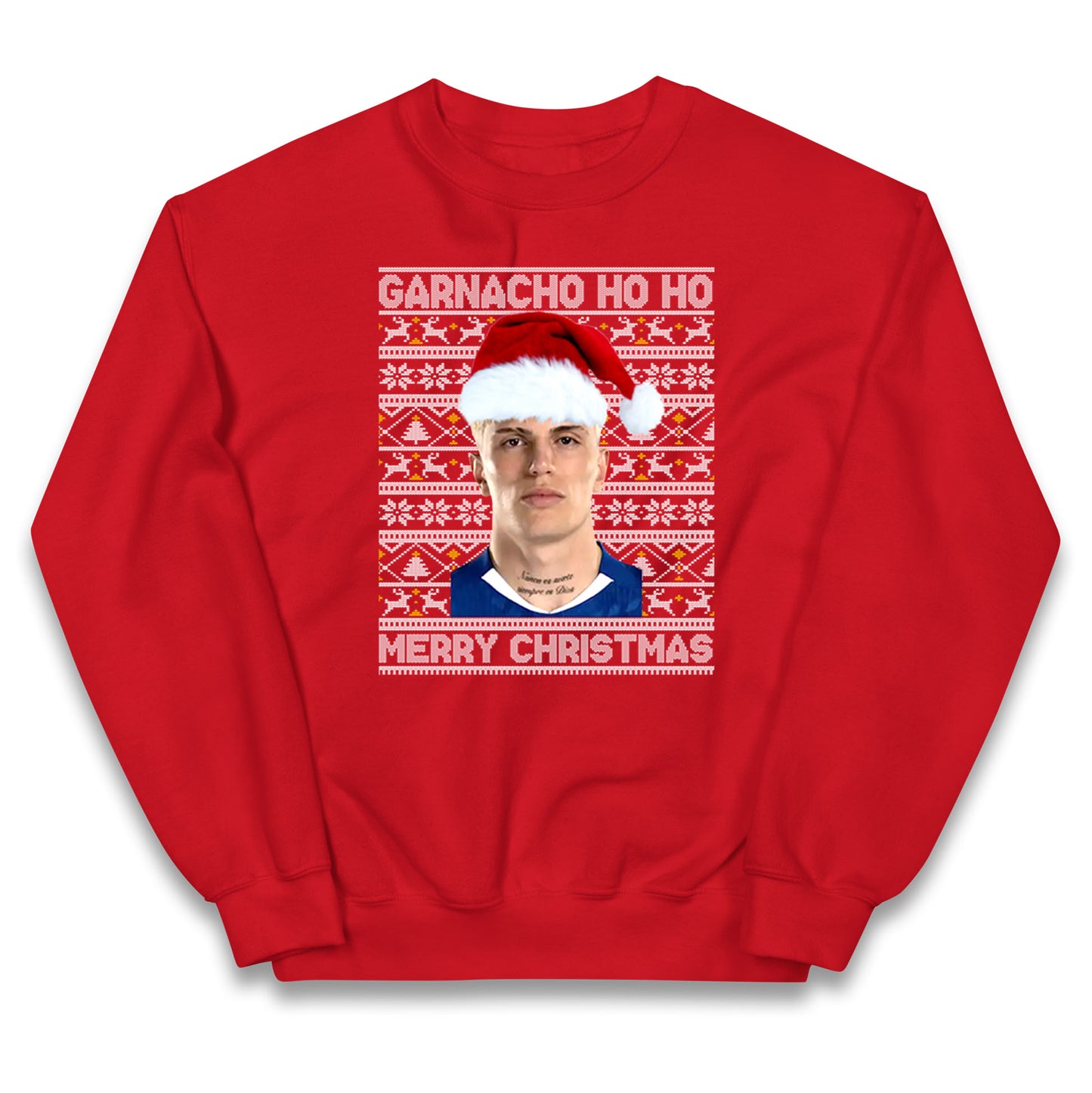 Garnacho Christmas Kids Jumper