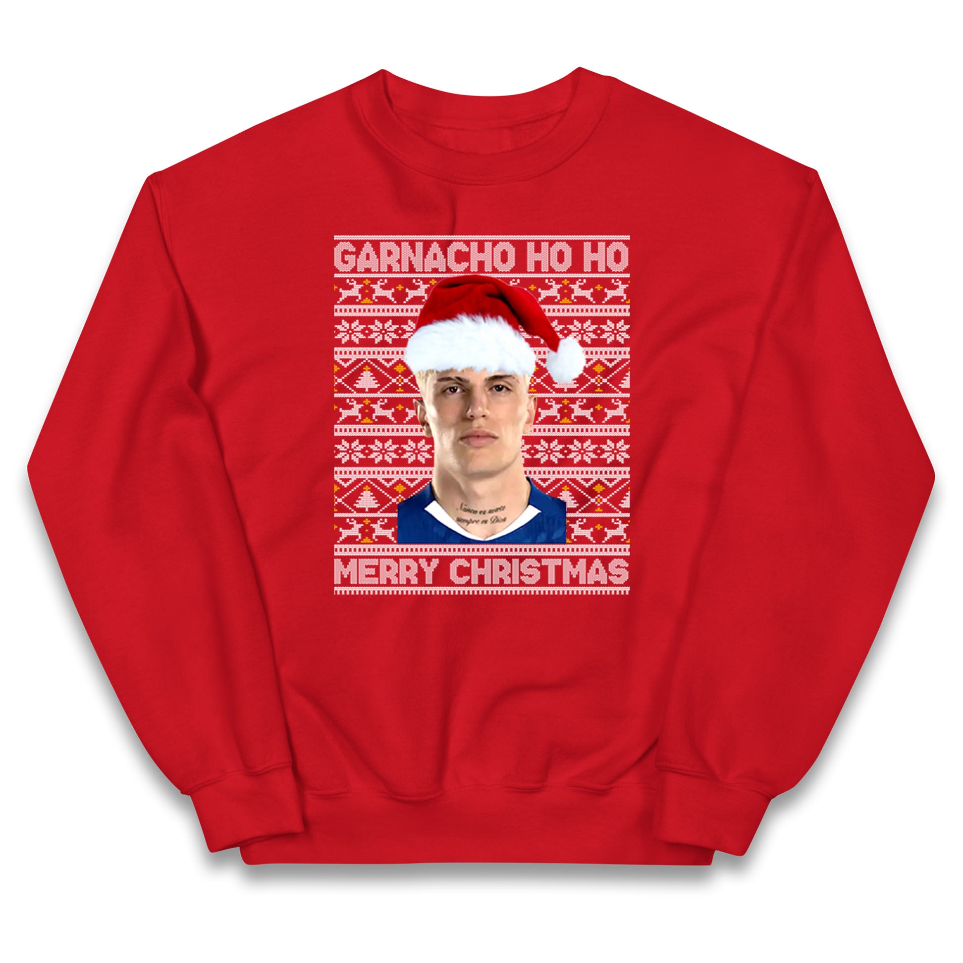 Garnacho Christmas Kids Jumper