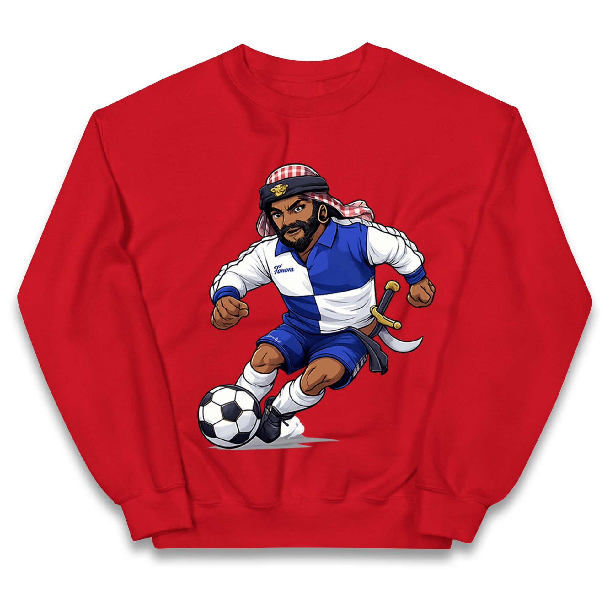 Rovers Retro Football Kids Jumper