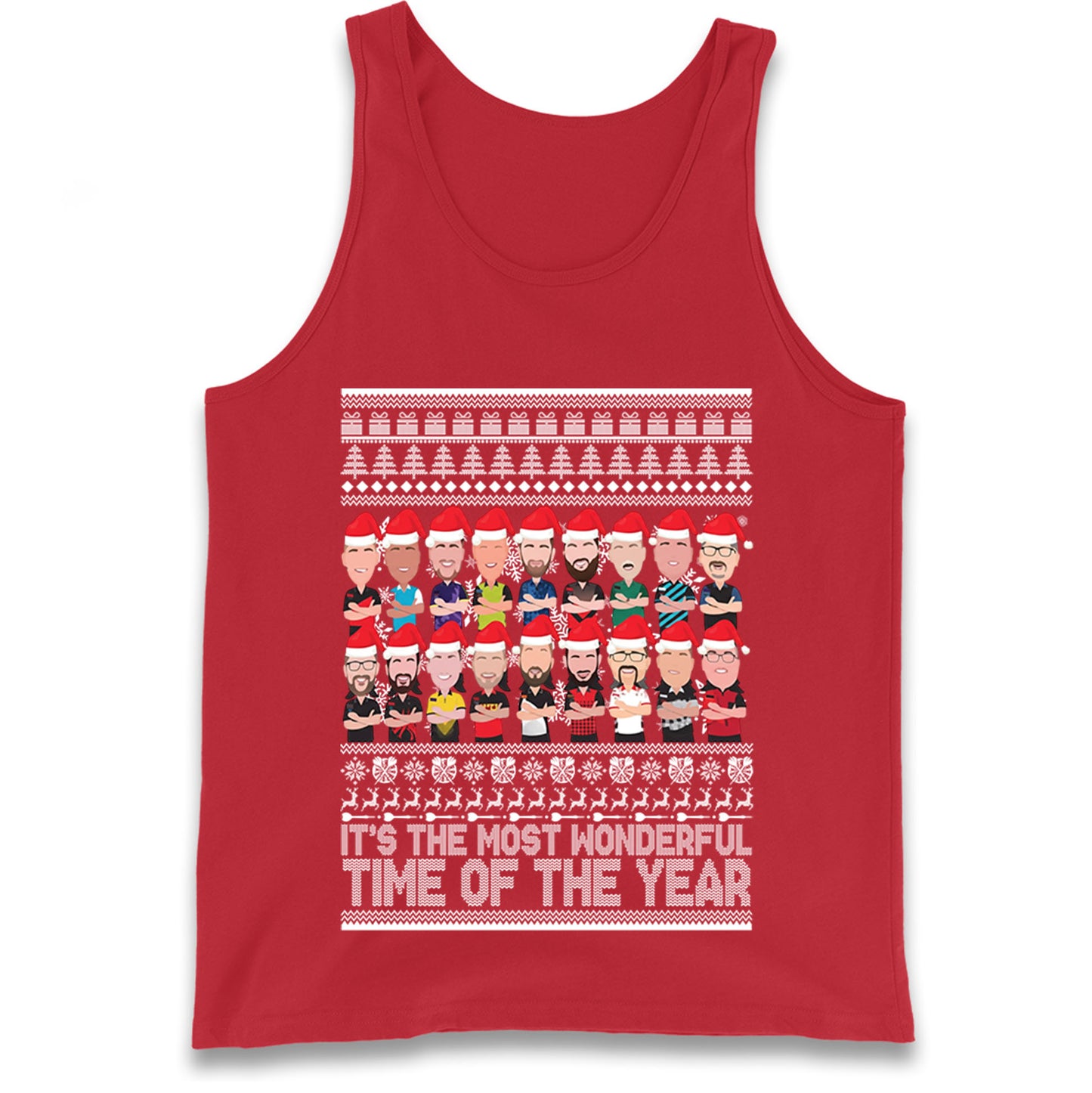 Darts Christmas Tank Top