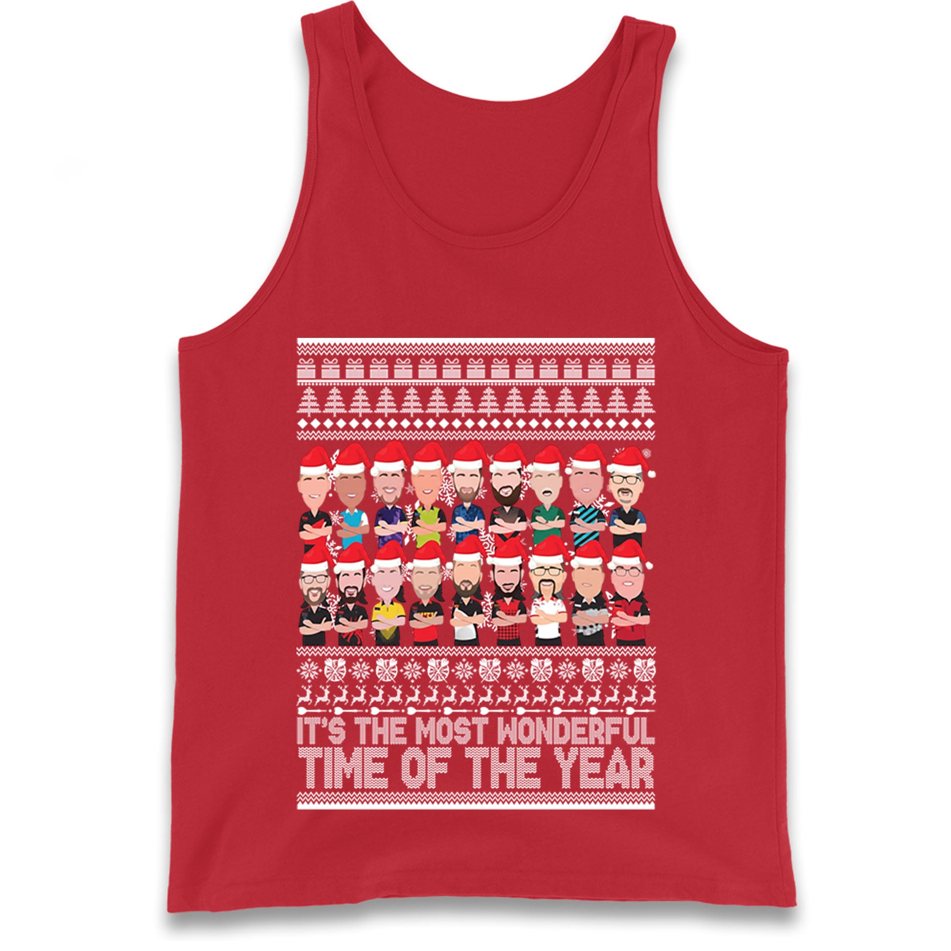 Darts Christmas Tank Top