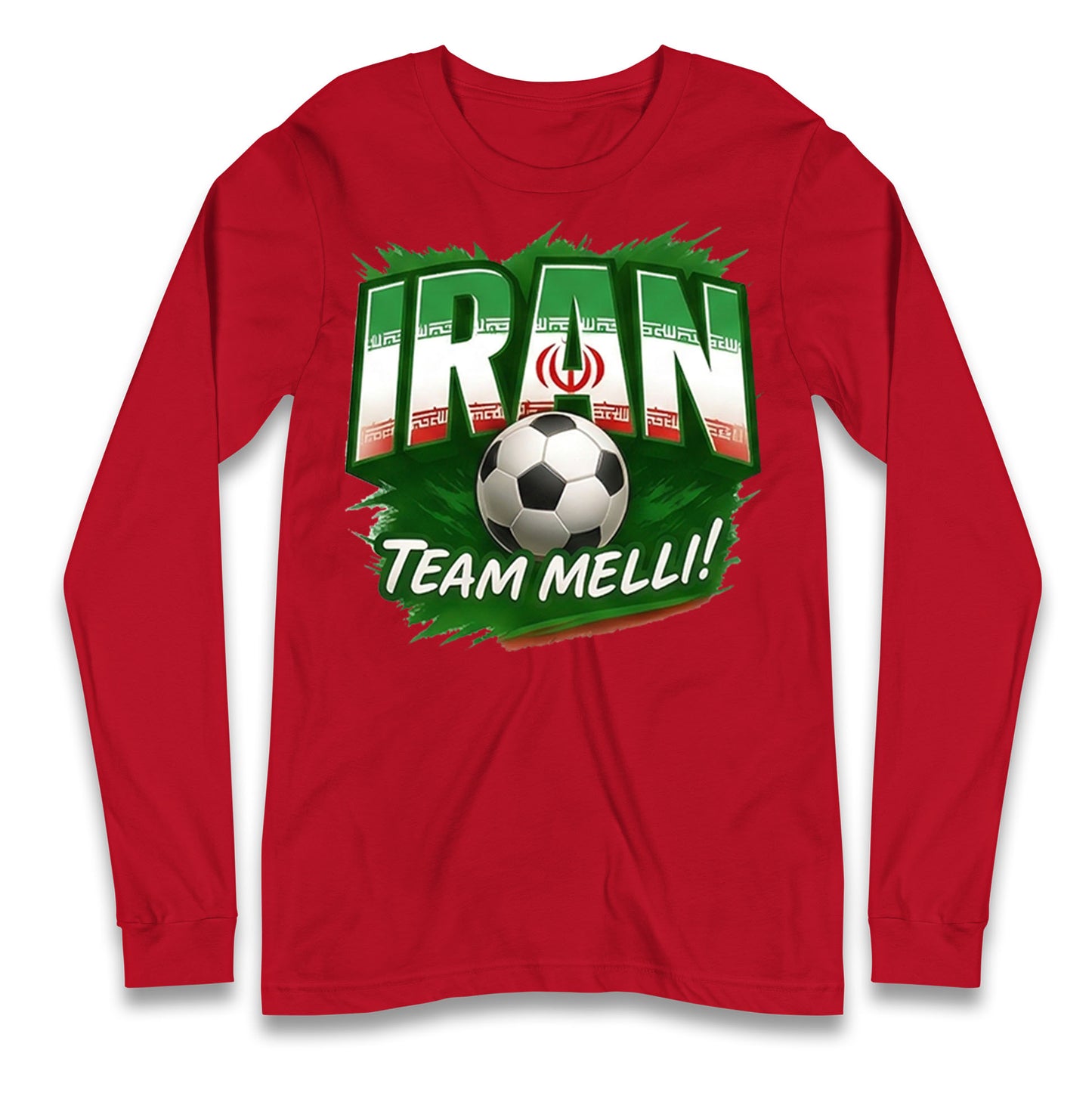 Iran Retro World Cup Longsleeve T Shirt
