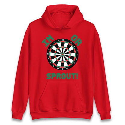 dartboard christmas hoodie