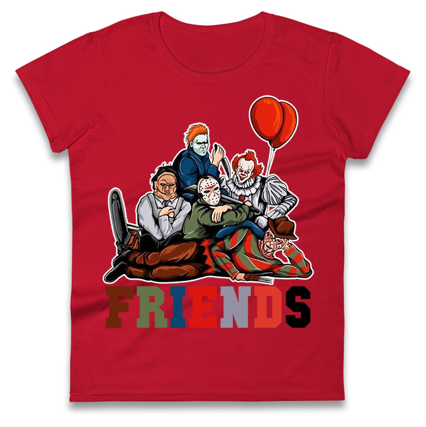 Horror Vintage Characters Friends Halloween t shirts
