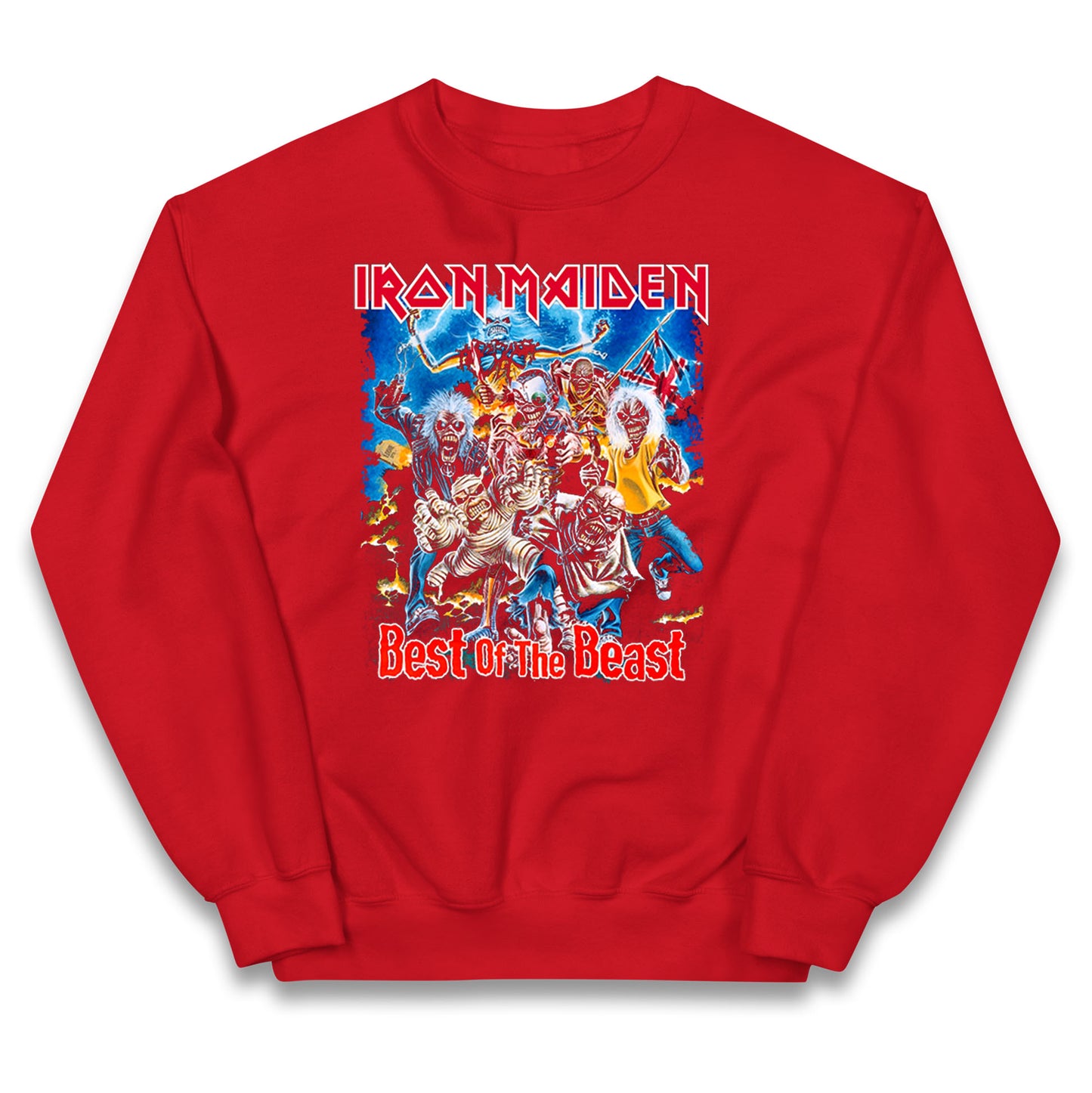 Iron Maiden Best Of The Beast Kids Jumper