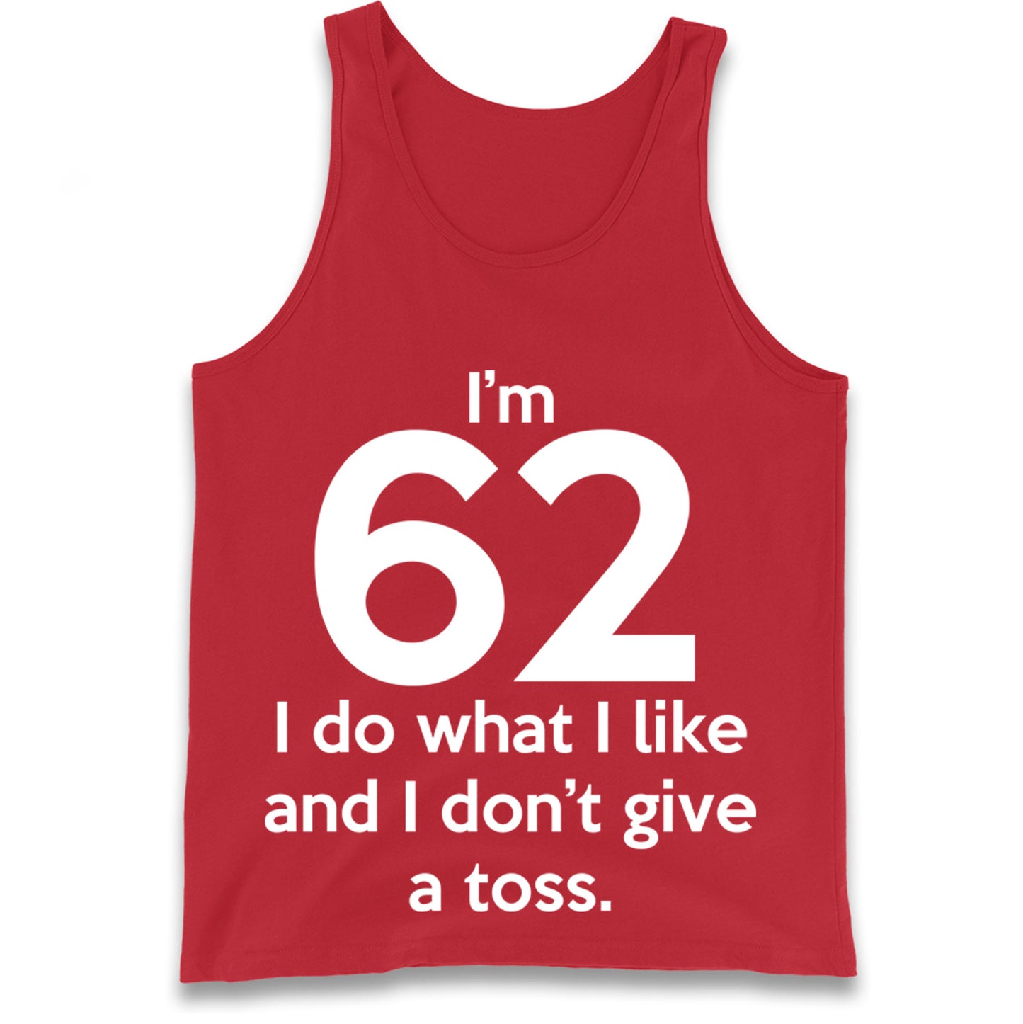 62nd Birthday Tank Top