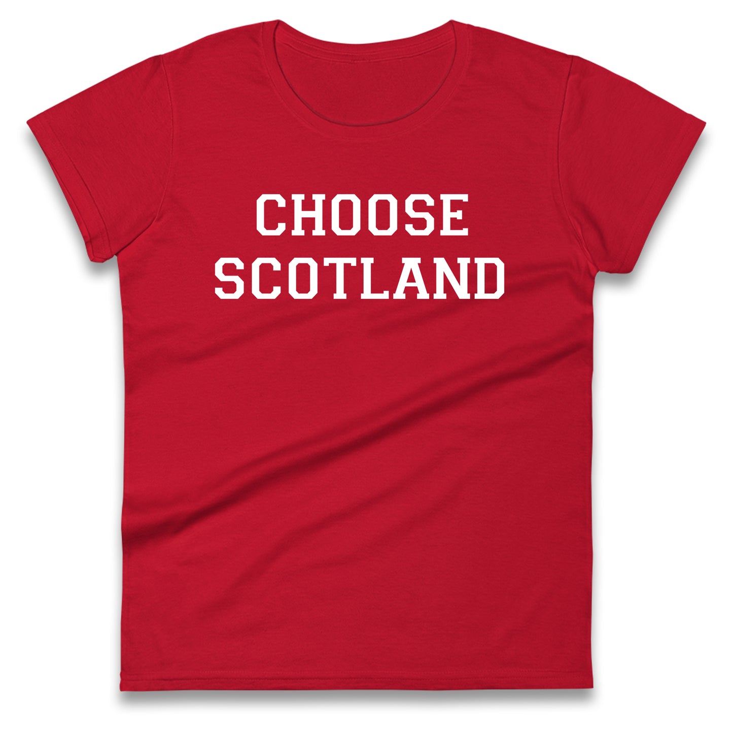Choose Scotland World Cup TV Advert Ladies T Shirt
