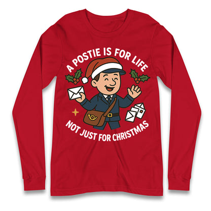 Postie Christmas Longsleeve T Shirt
