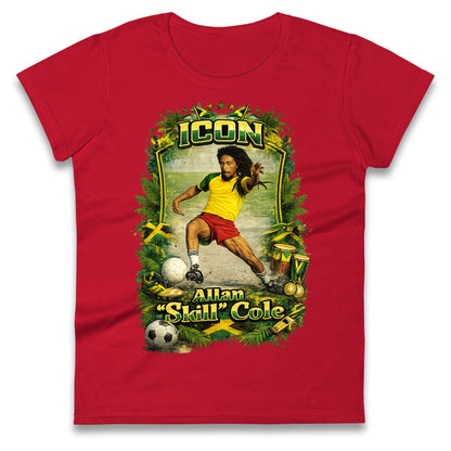 Jamaica Football Ladies T Shirt