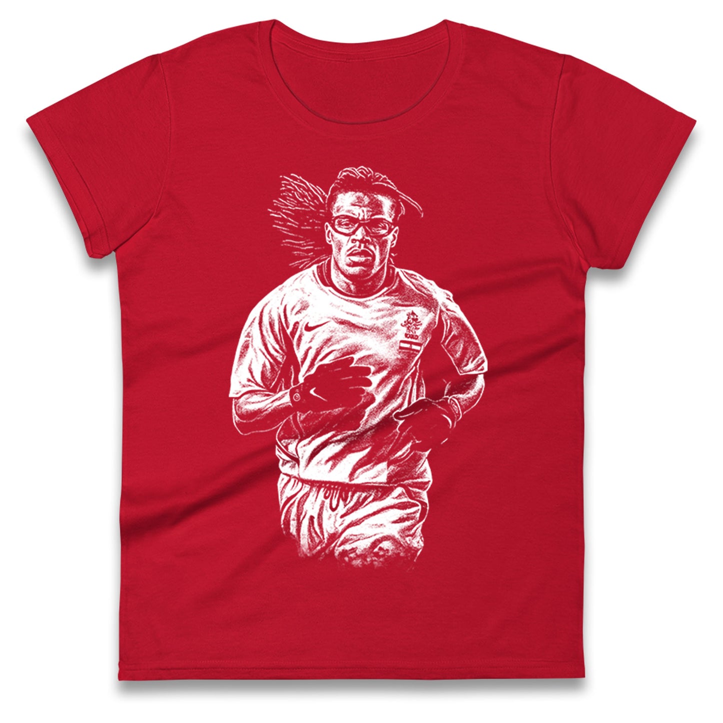 Edgar Davids Ajax Ladies T Shirt