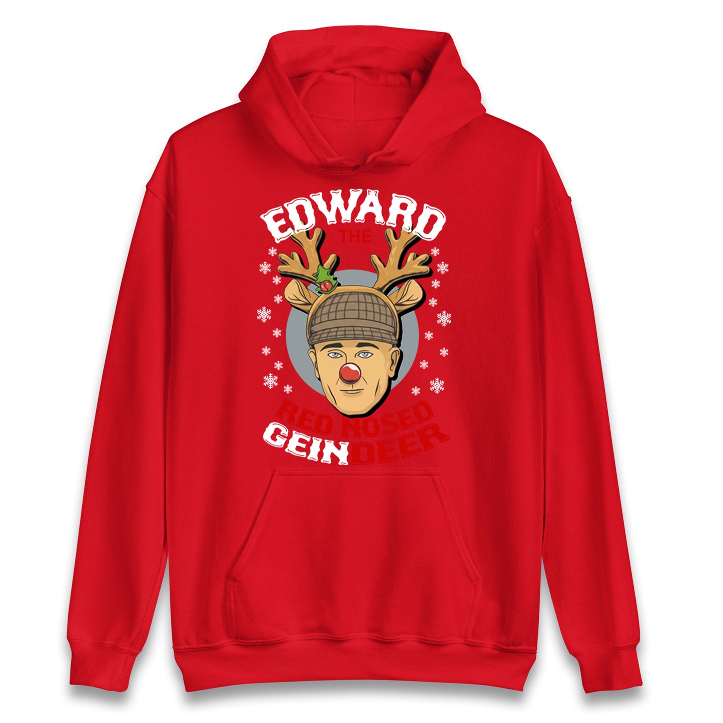 Ed Gein Reindeer Hoodie