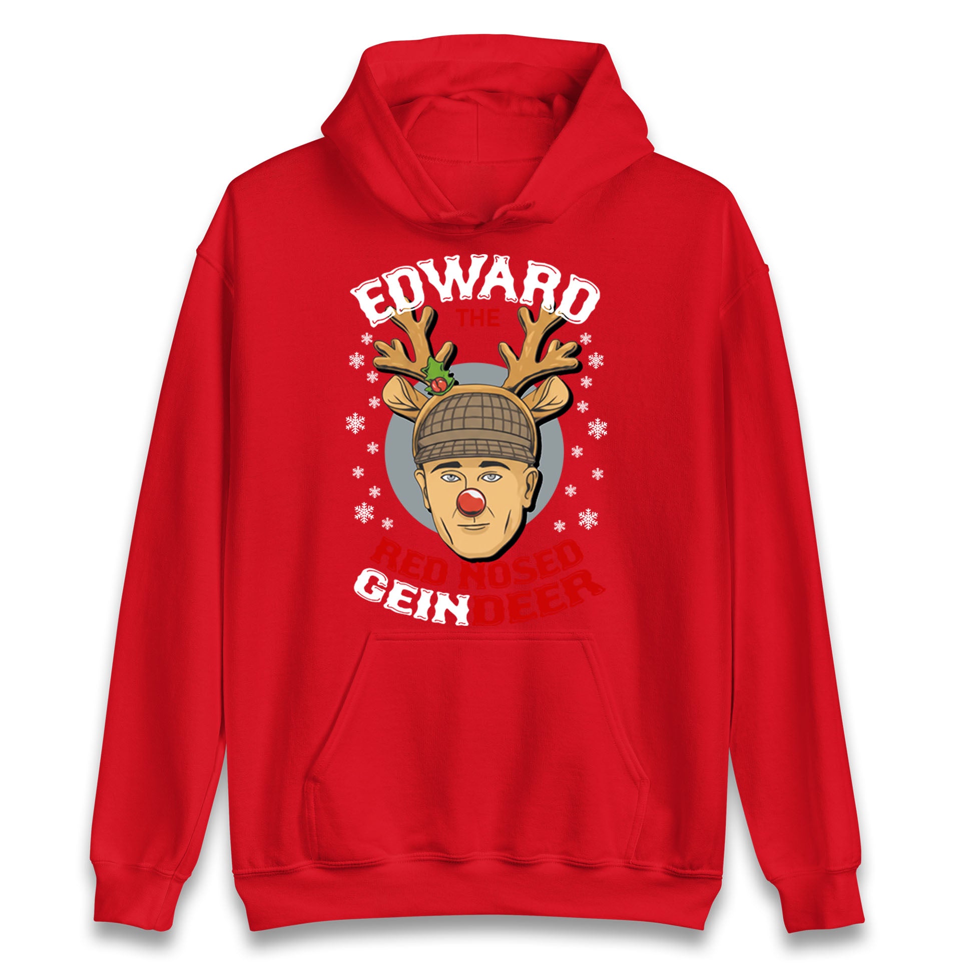 Ed Gein Reindeer Hoodie