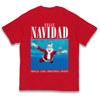 Nirvana Christmas Kids T Shirt