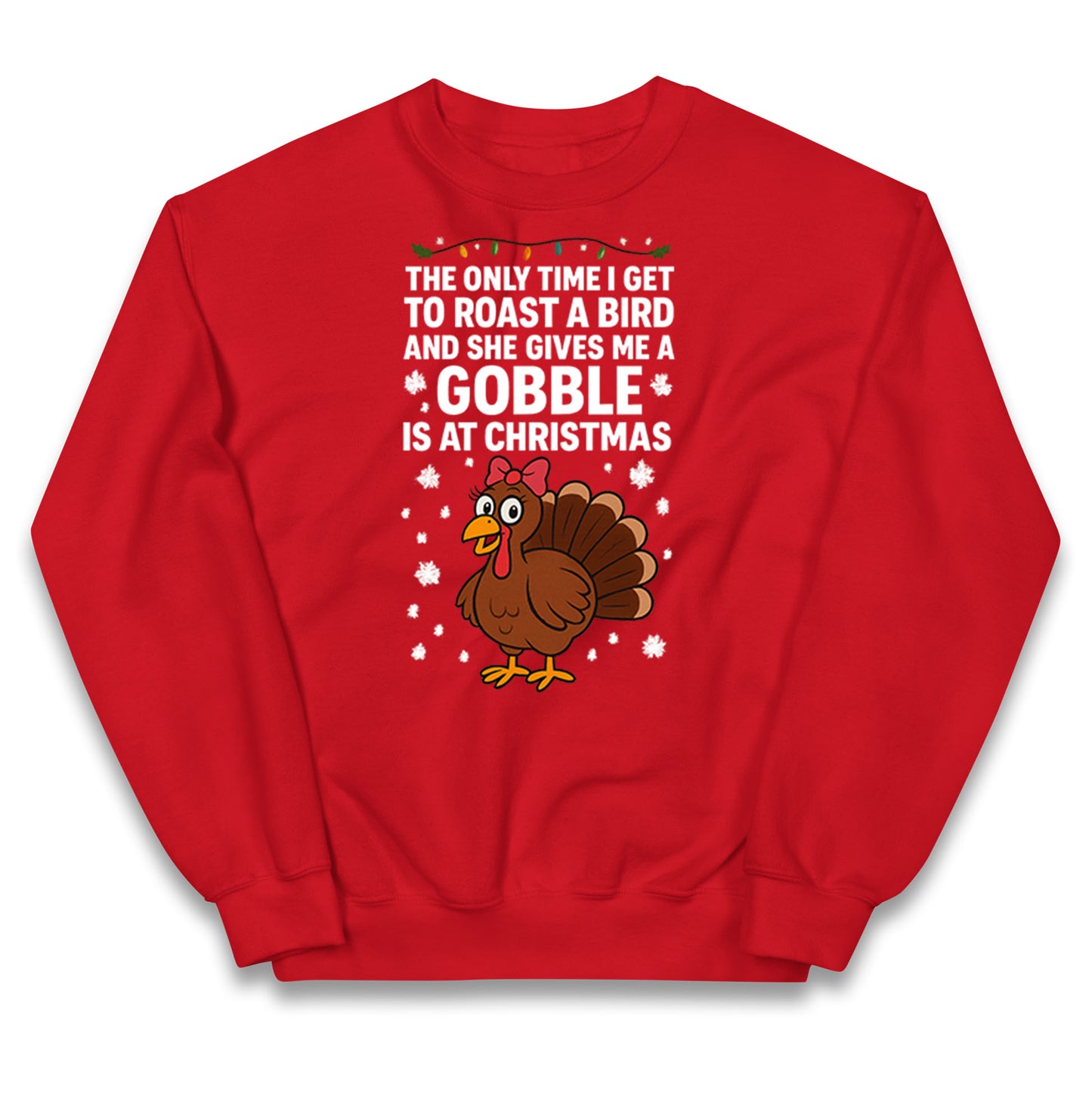 Rude Christmas Kids Jumper