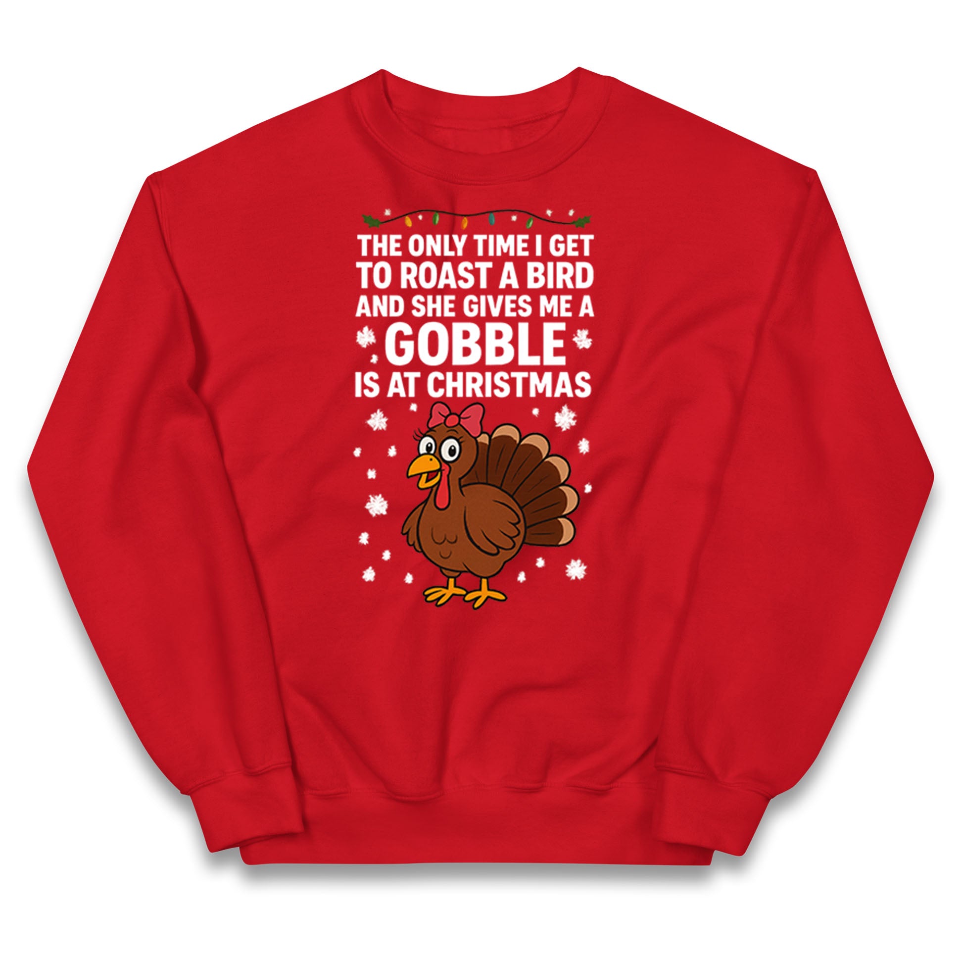 Rude Christmas Kids Jumper