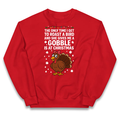Rude Christmas Kids Jumper