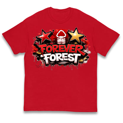 Forever Forest Football Kids T Shirt
