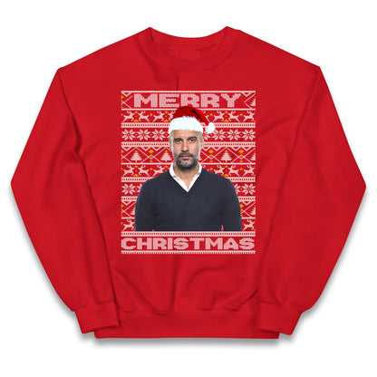 pep guardiola christmas jumper