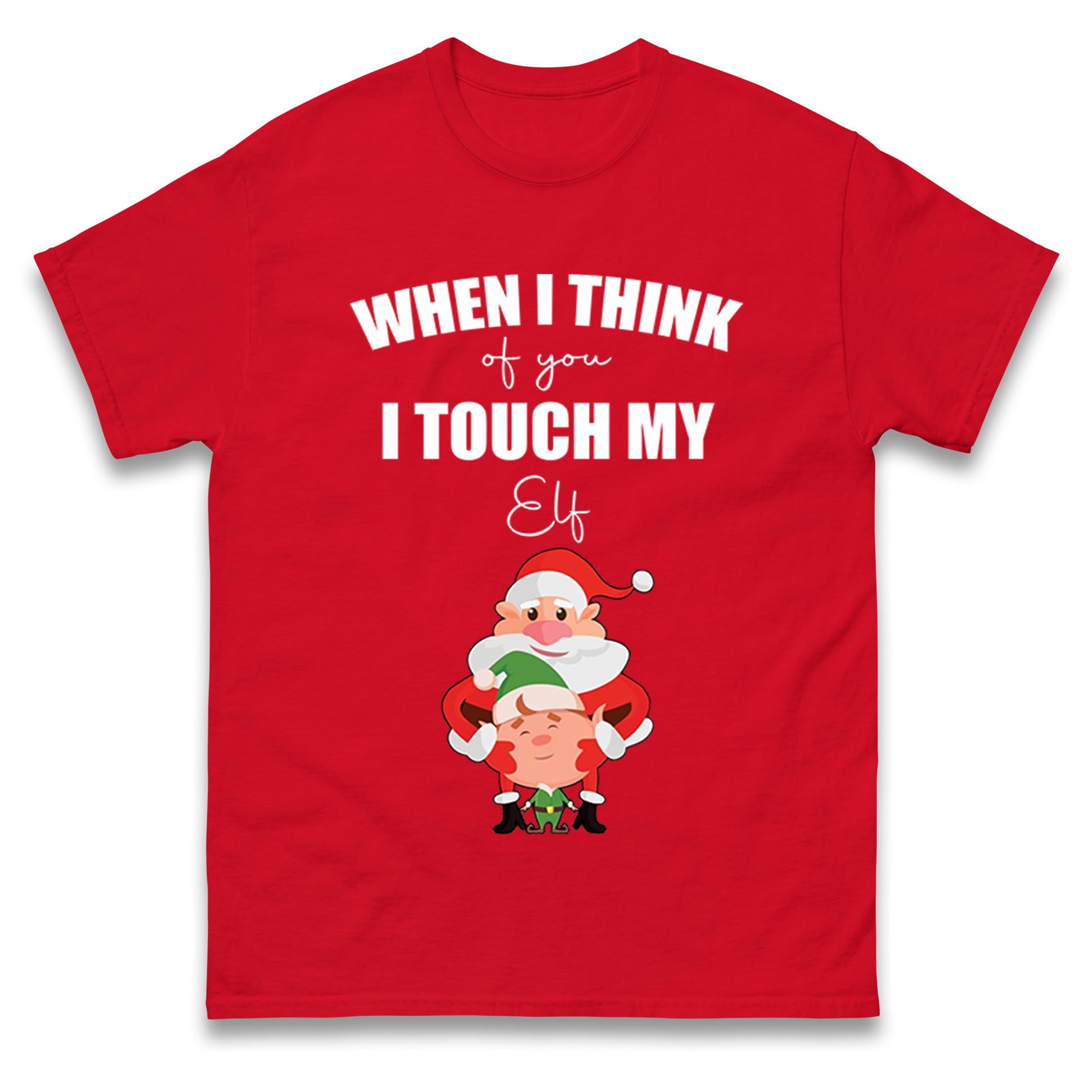 Santa Elf Christmas T Shirt