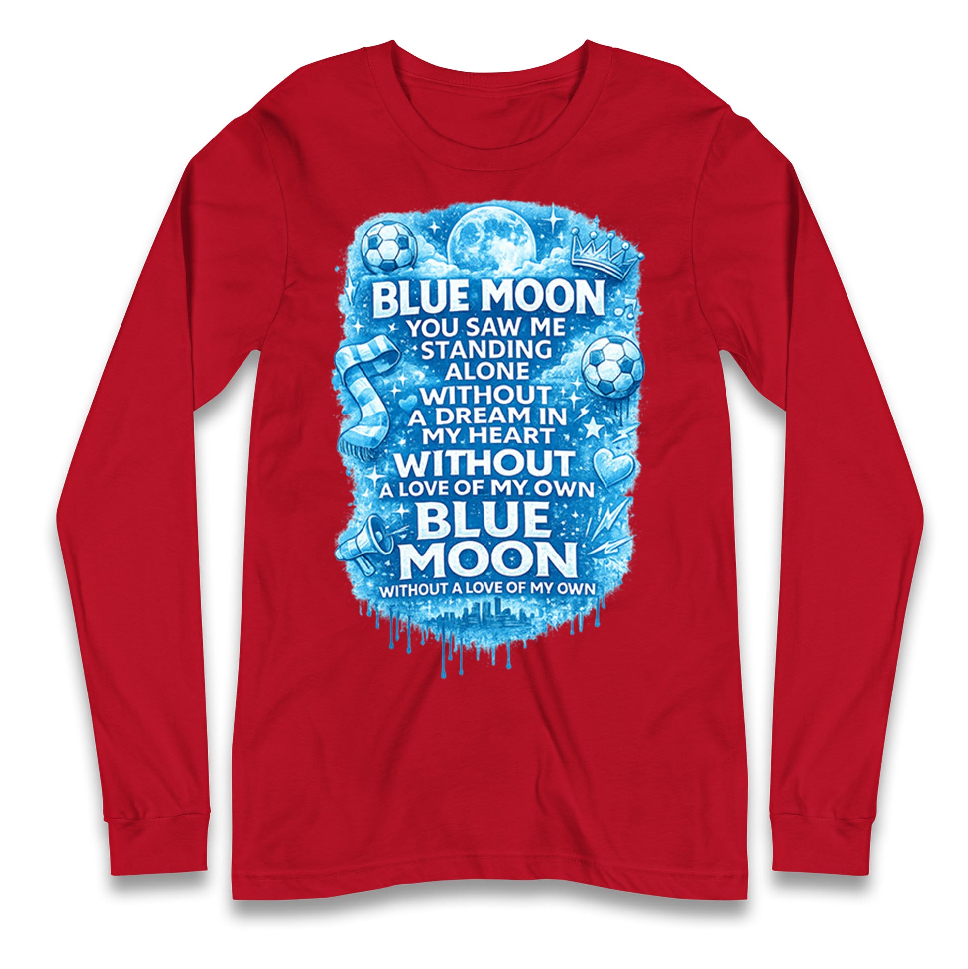 Manchester City Blue Moon Longsleeve T Shirt