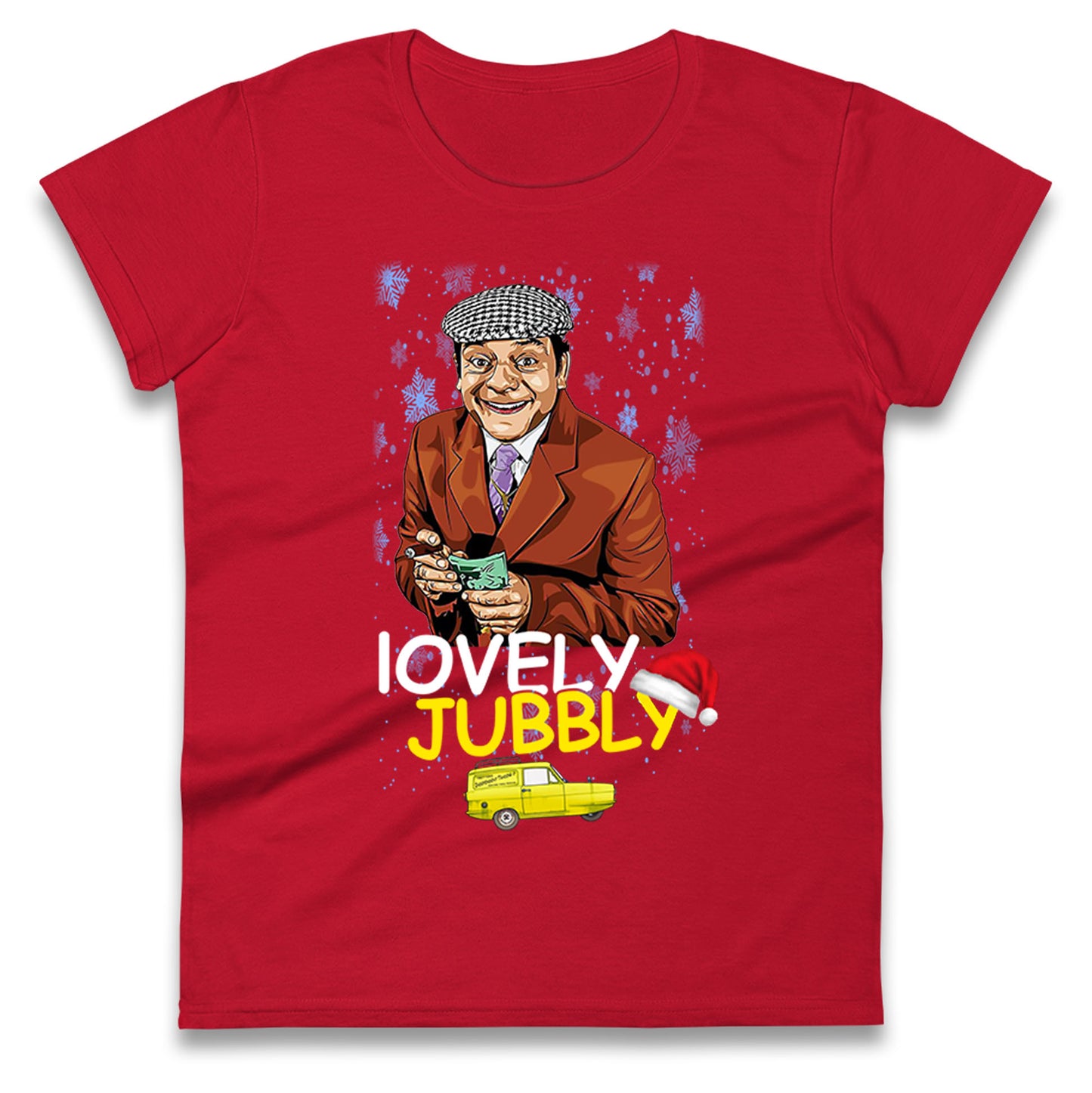 Del Boy Christmas Ladies T Shirt