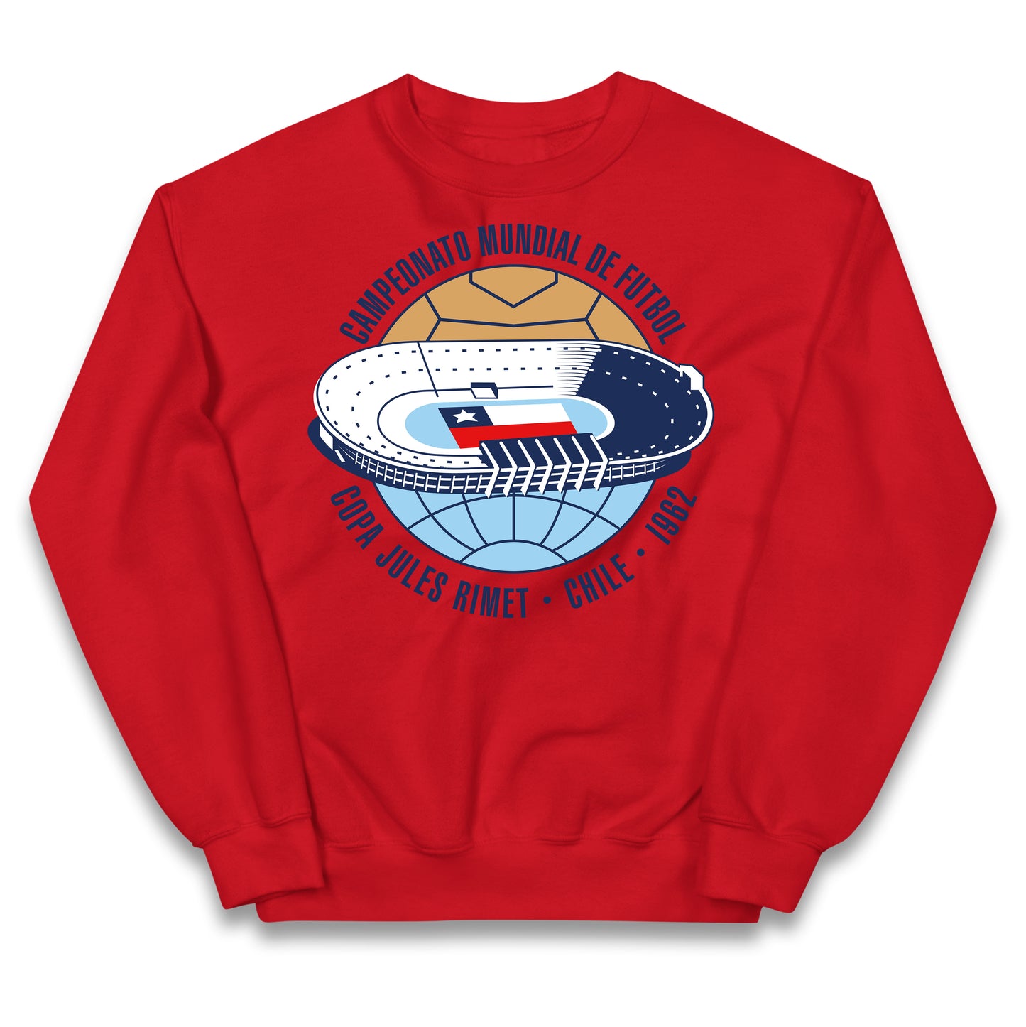 Chile 1962 Retro World Cup Kids Jumper