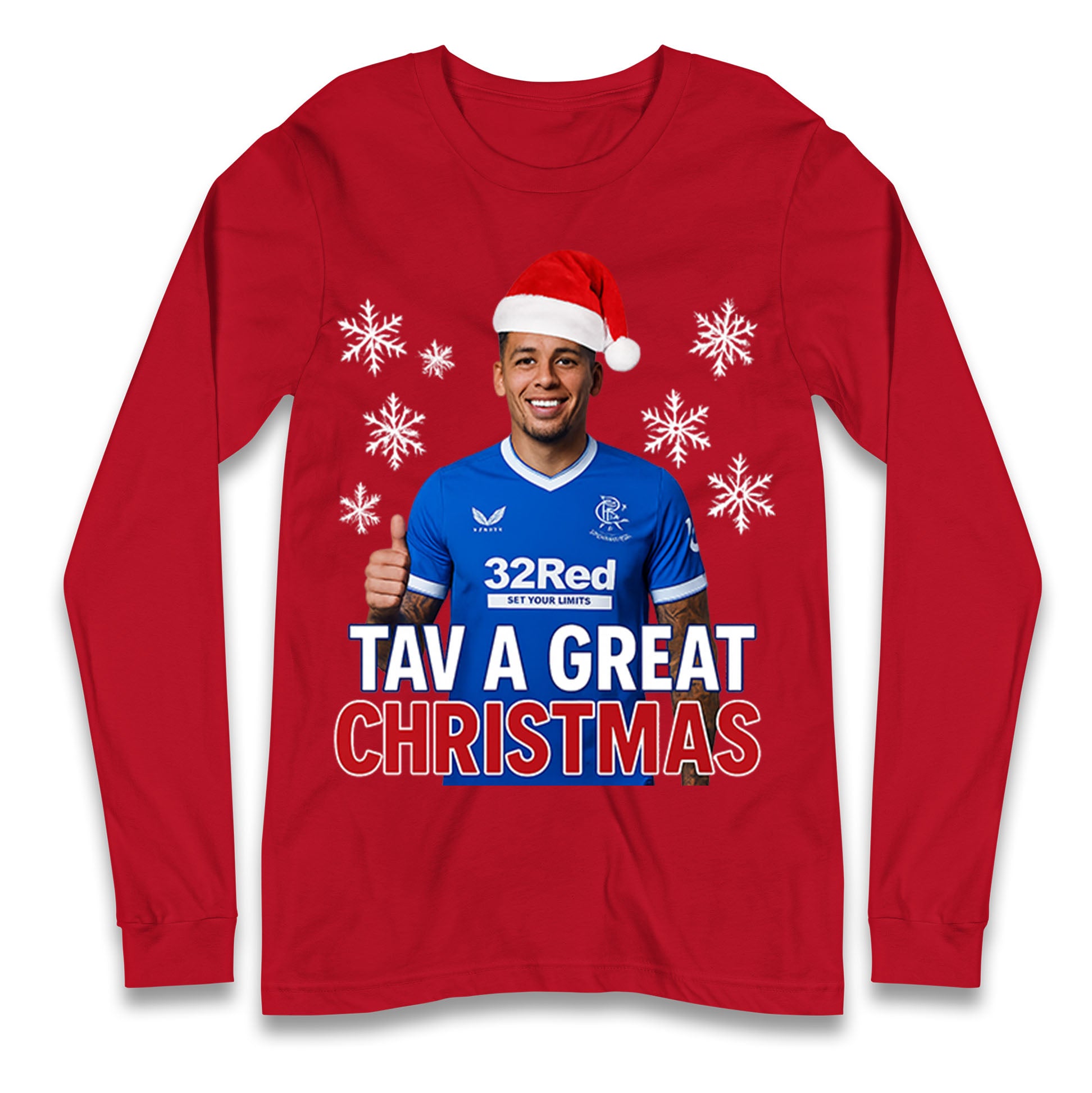 Tav a Great Christmas Rangers Longsleeve T Shirt