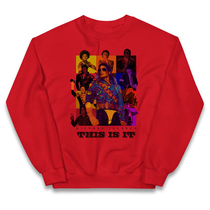 Michael Jackson This Is It Kids Jumper