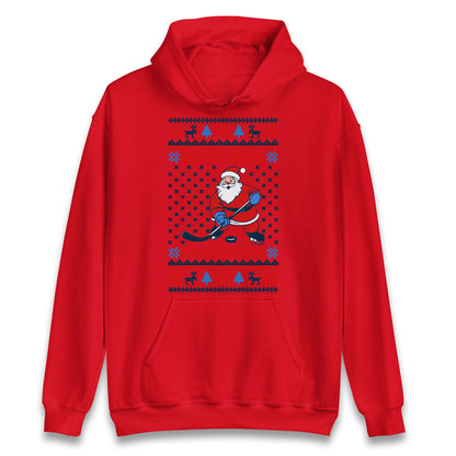 Hockey Christmas Hoodie
