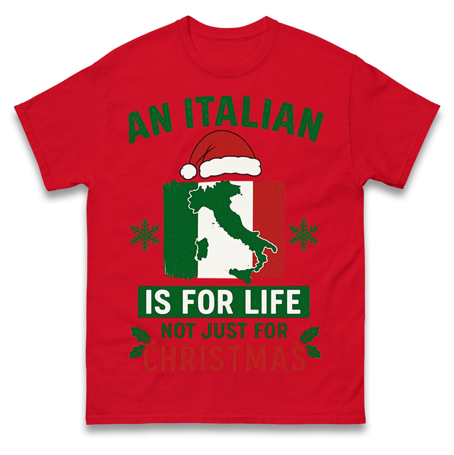 Italian Christmas T Shirt
