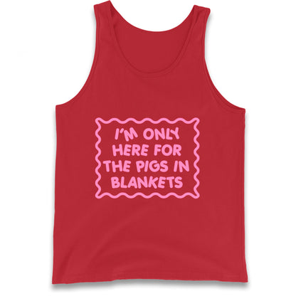 Pigs In Blankets Christmas Tank Top