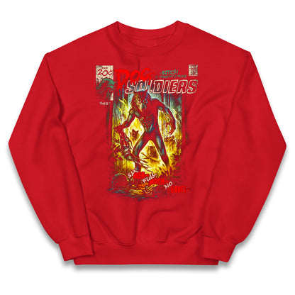 Dog Soldiers A Bitch Of A Werewolf Kids Jumper