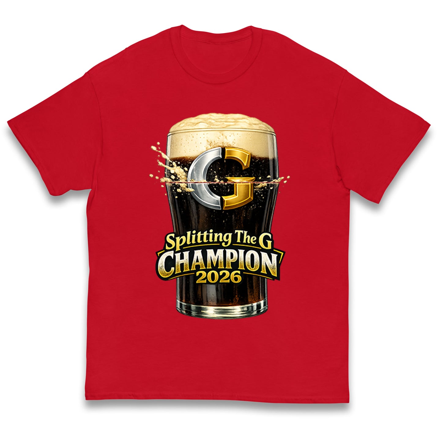 Splitting The G Champion Kids T Shirt
