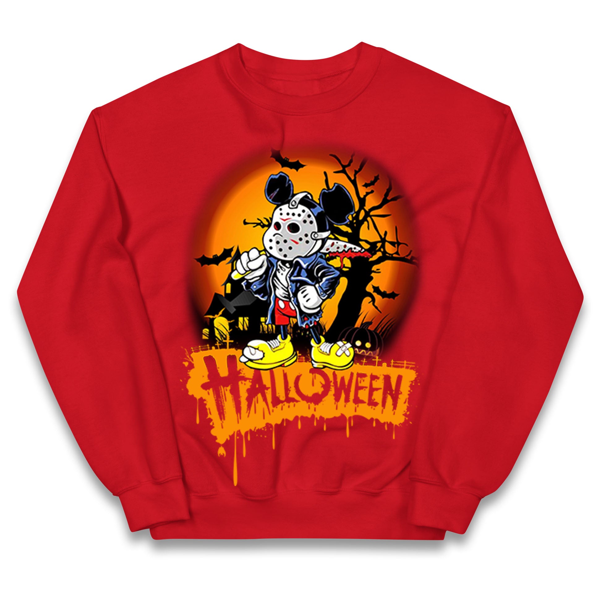 Mickey Mouse Haunted Halloween Jumper
