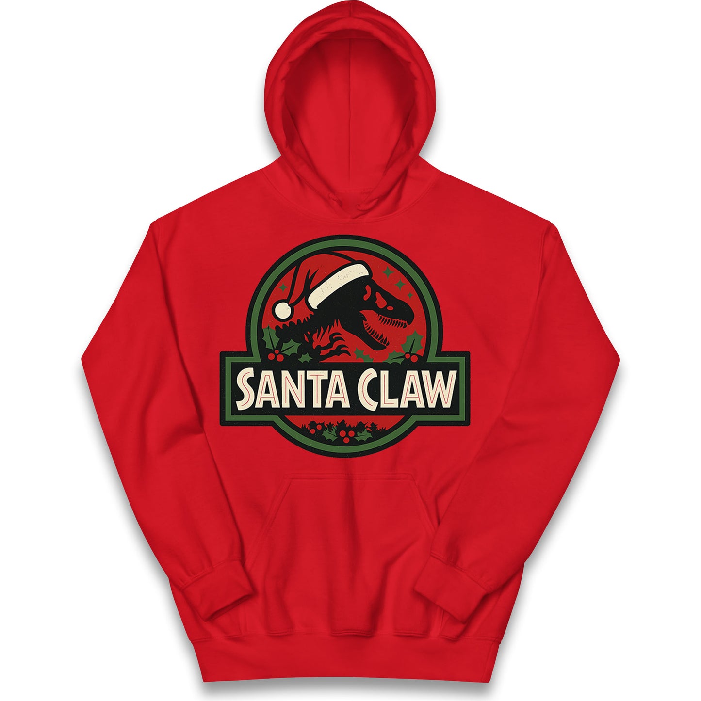 Jurassic Park Christmas Kids Hoodie 